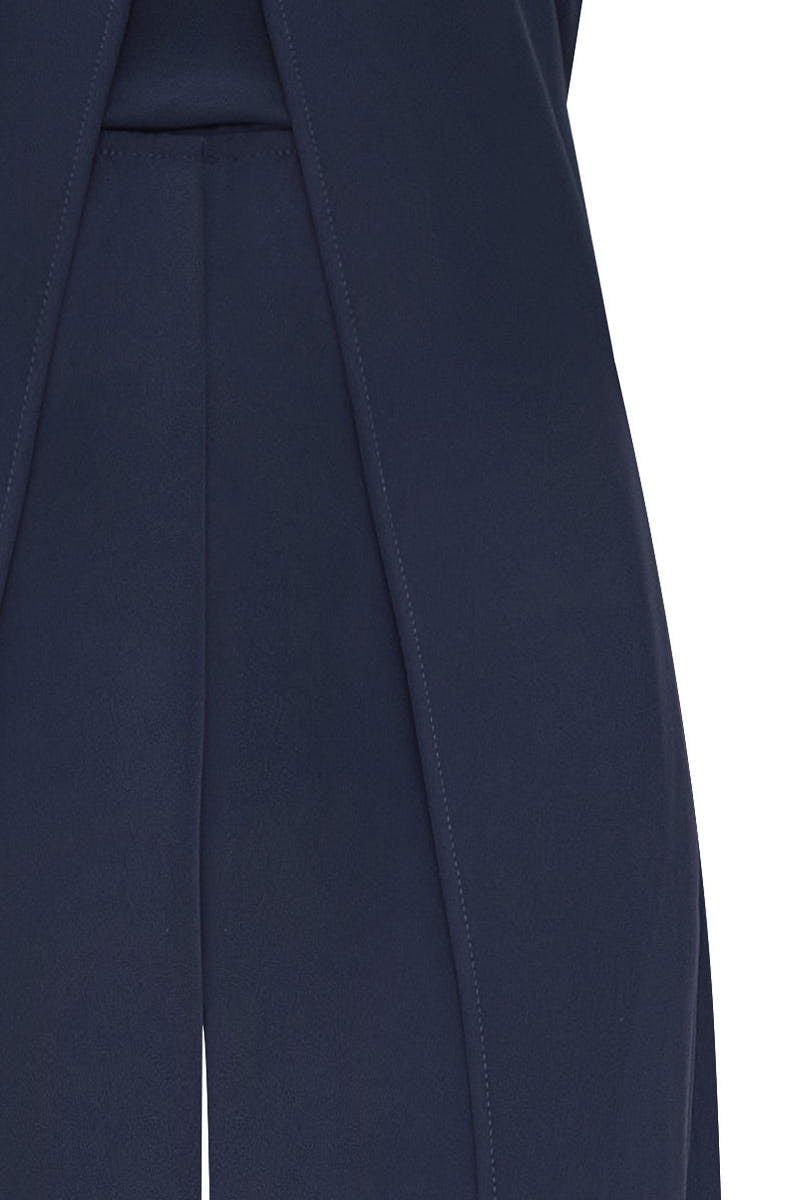 Enterizo celeste azul navy
