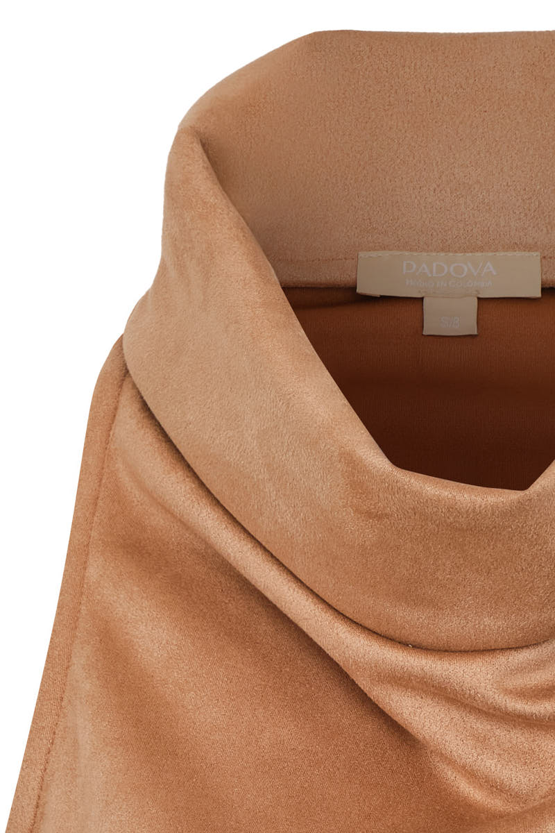 Blusa noche de lirios Taupe suede