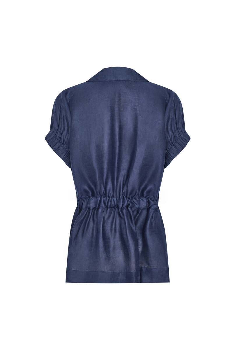 Camisa Dona milano azul navy