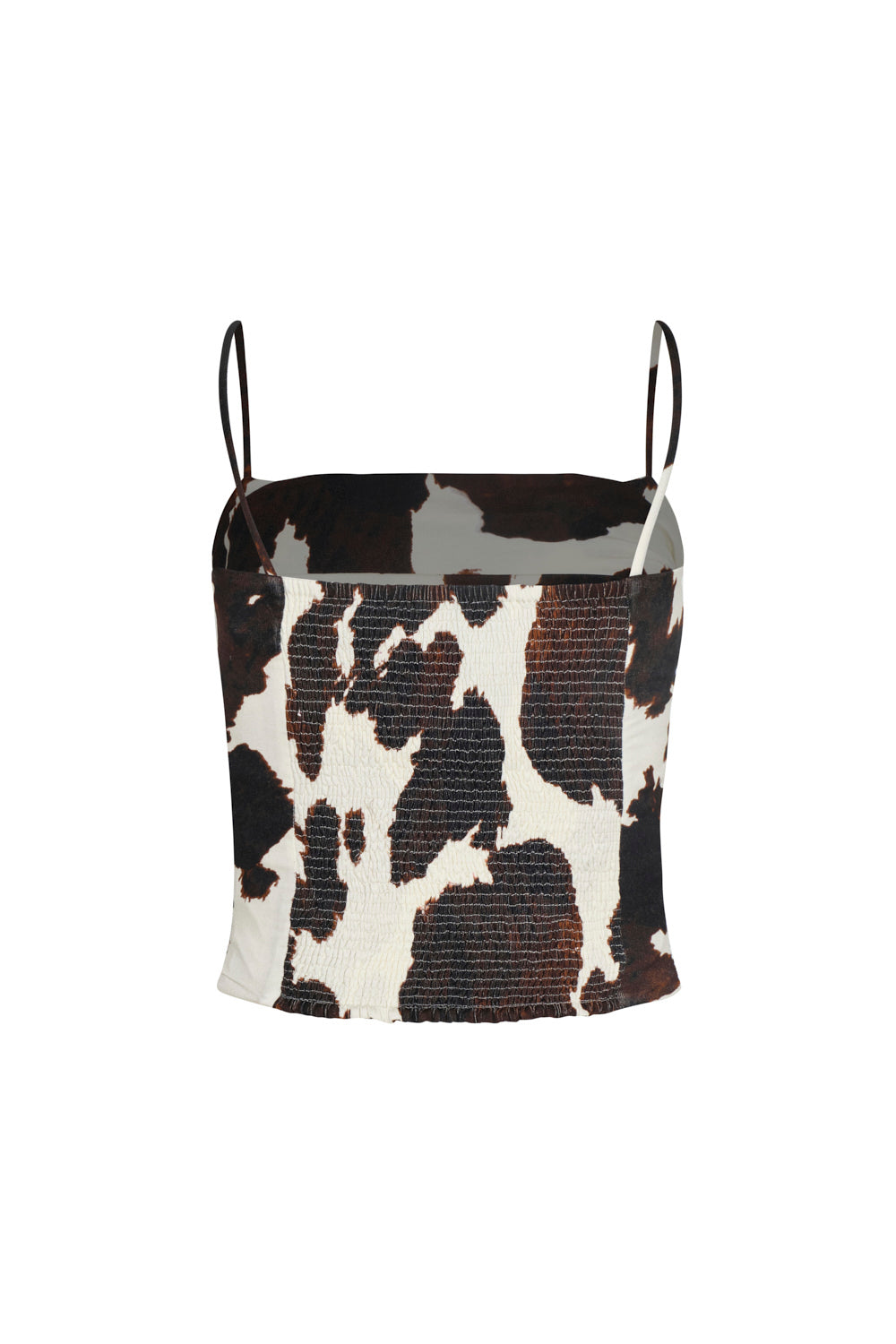 Crop top pearl ivory coffee