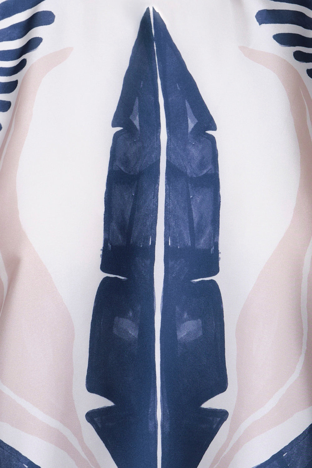 Camiseta perspectiva palm navy natural