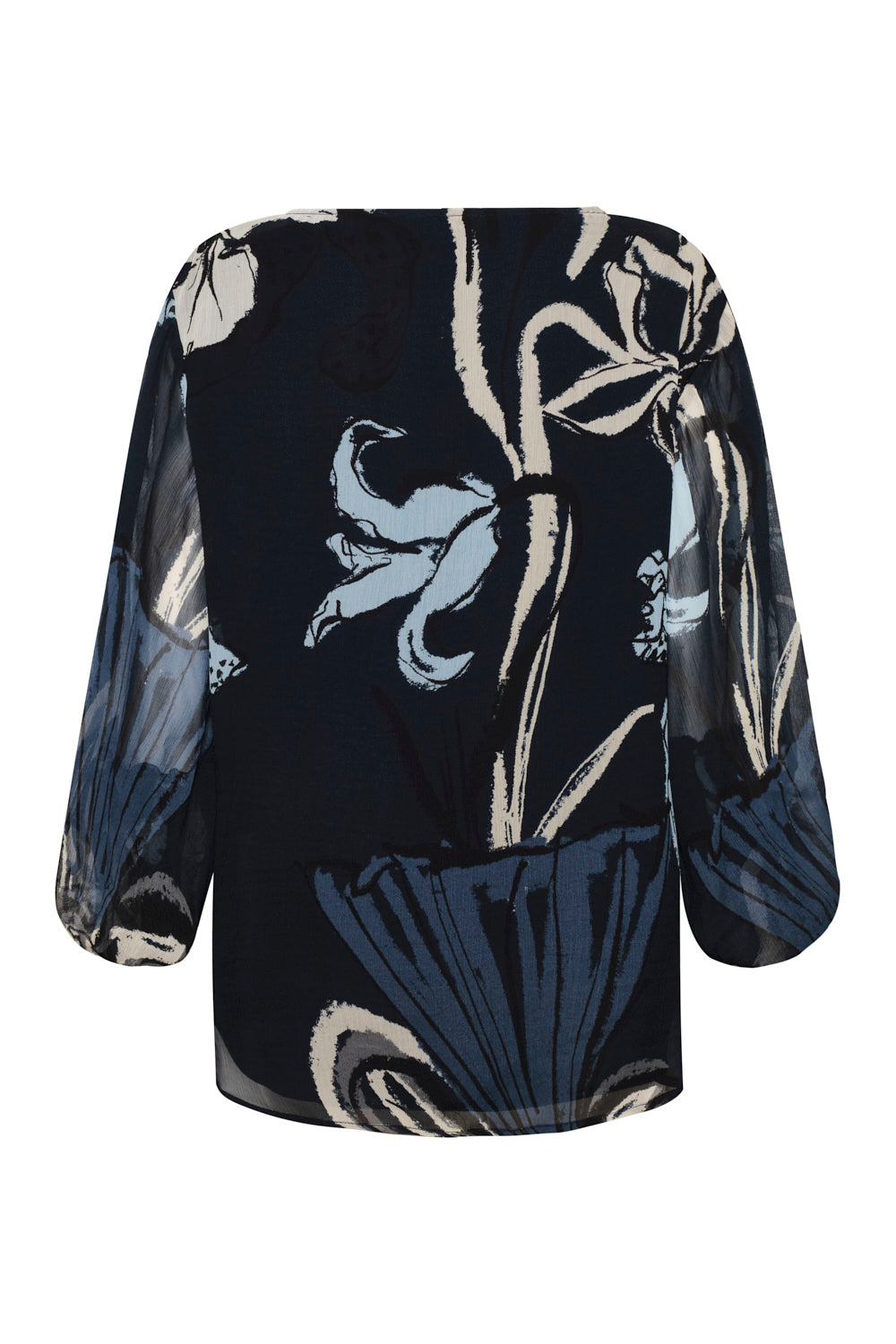 Blusa Julia azul navy
