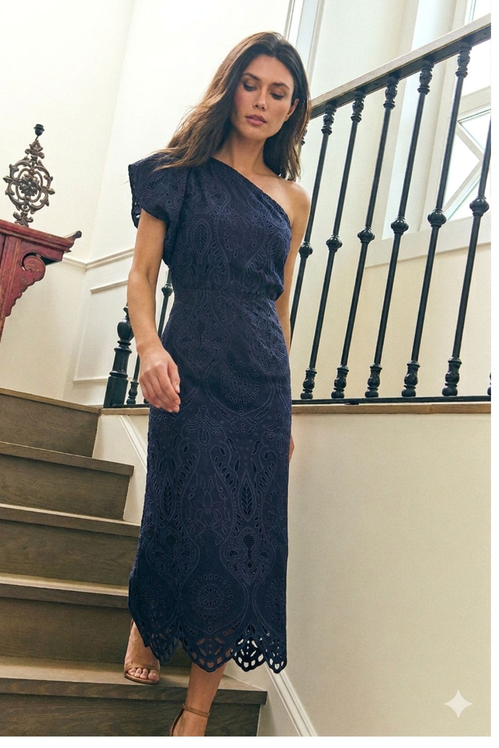 Vestido isla azul navy