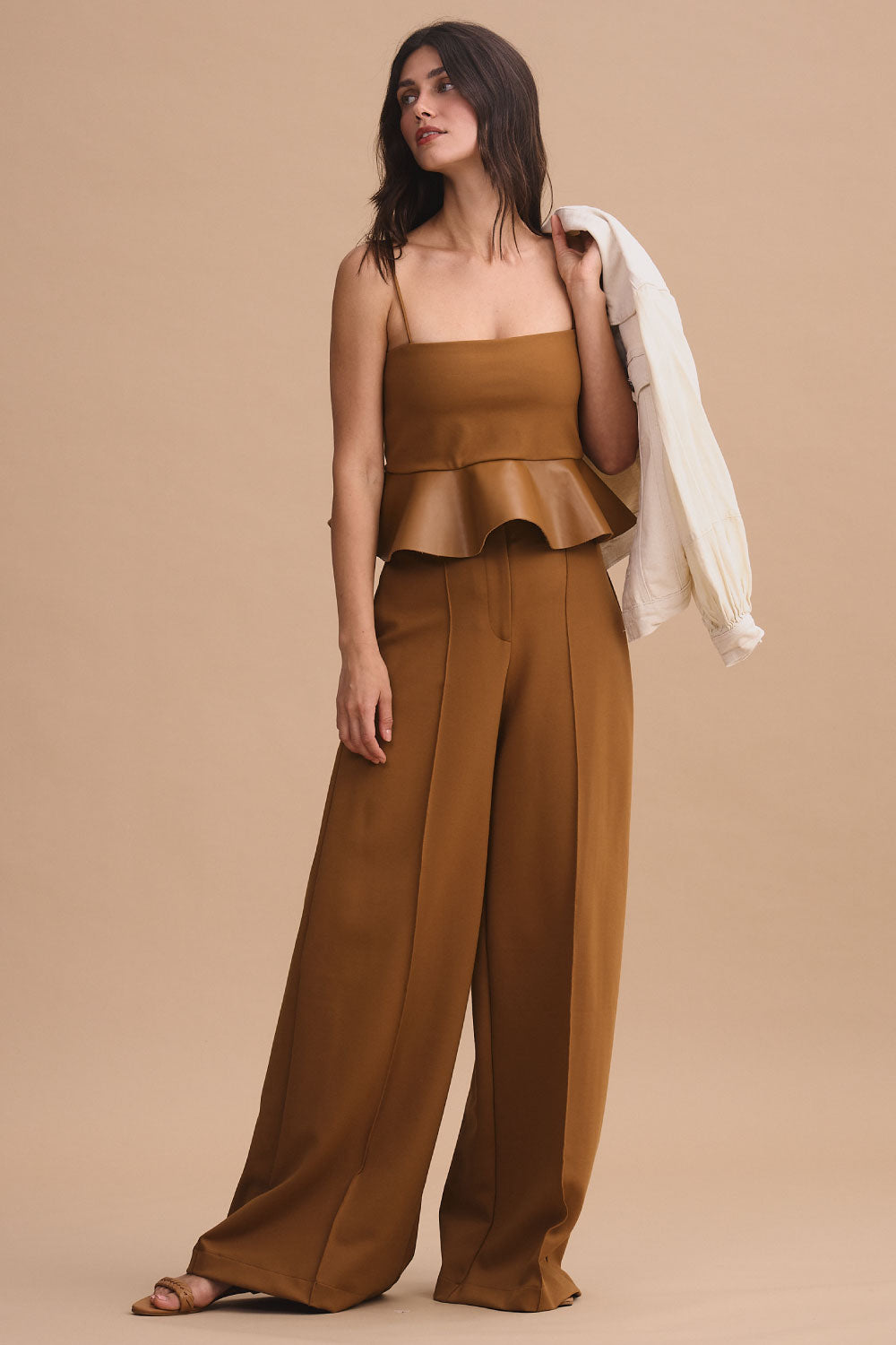 Pantalón new paulette tabaco