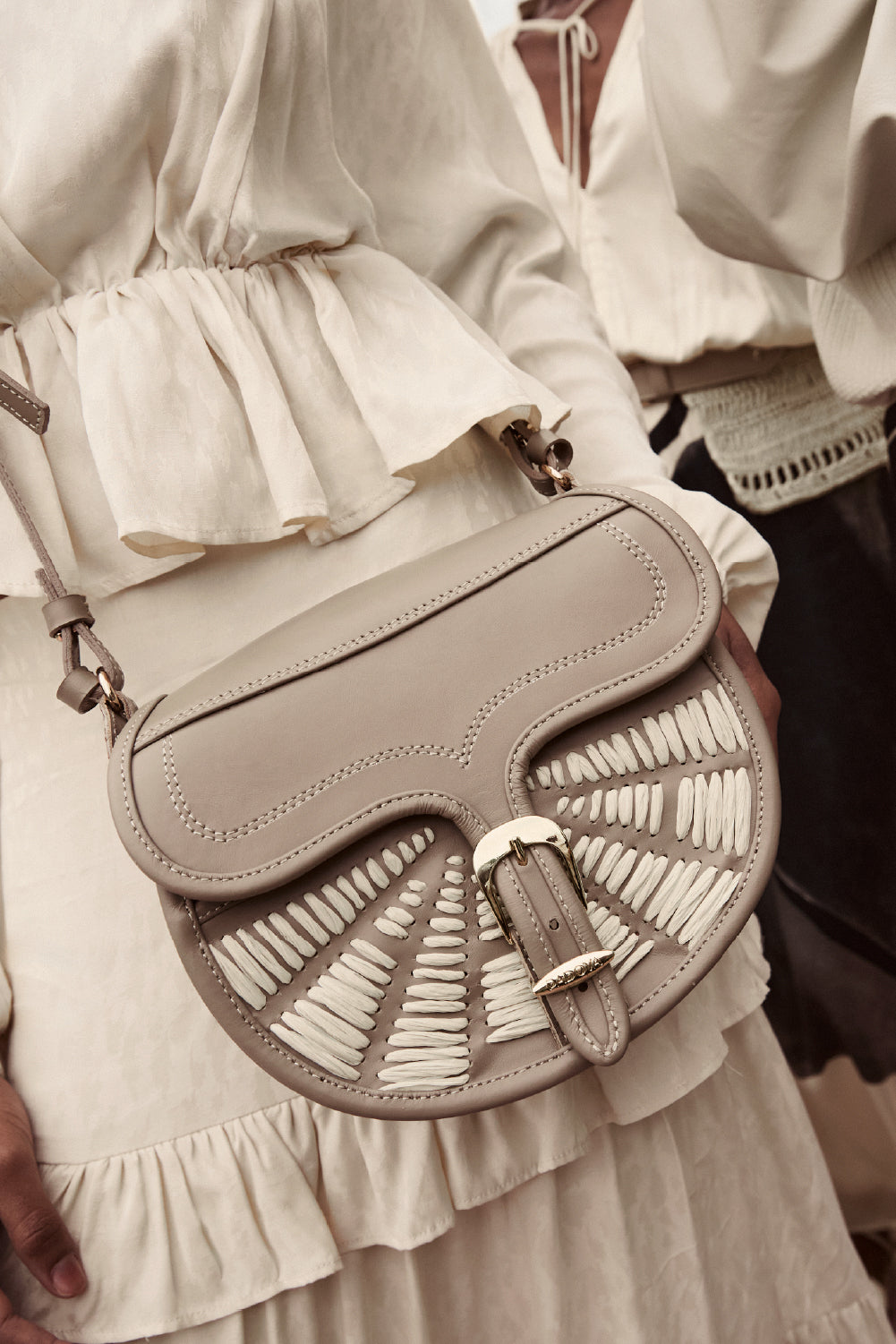 Bolso La Hilandera Taupe