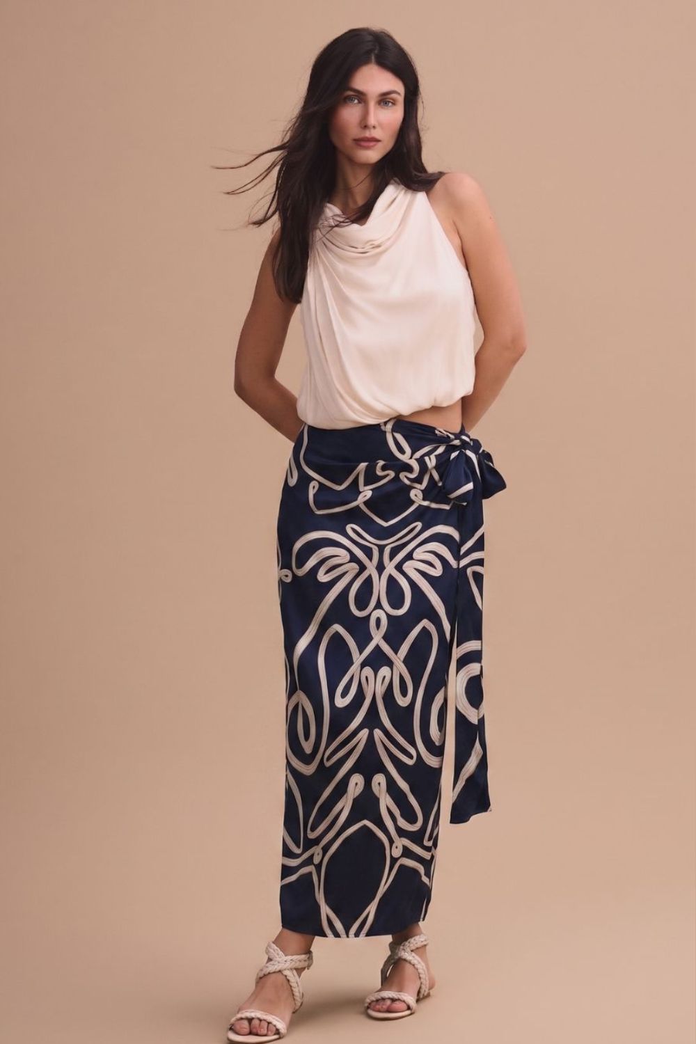 Samoa navy blue skirt