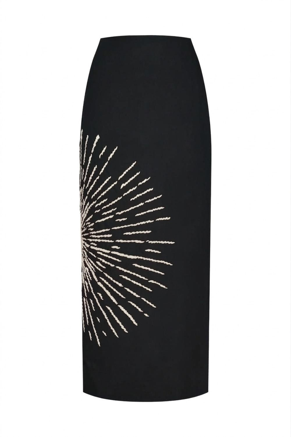 Falda venecia negro