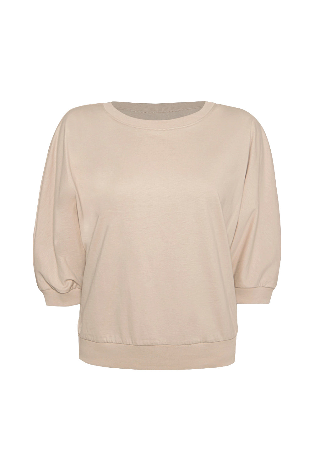 Blusa Mirla Taupe con bordado