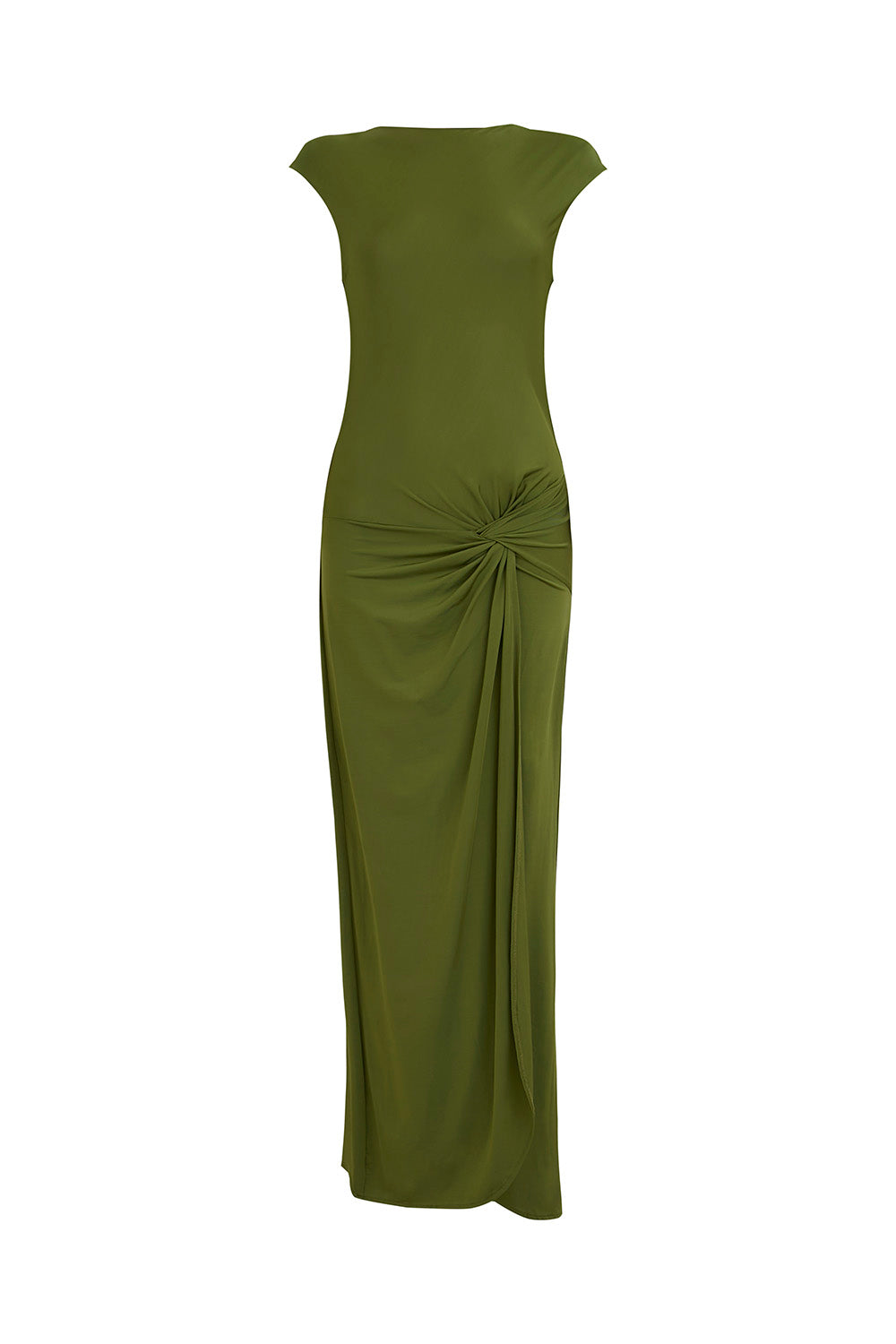 Vestido Radha verde oliva