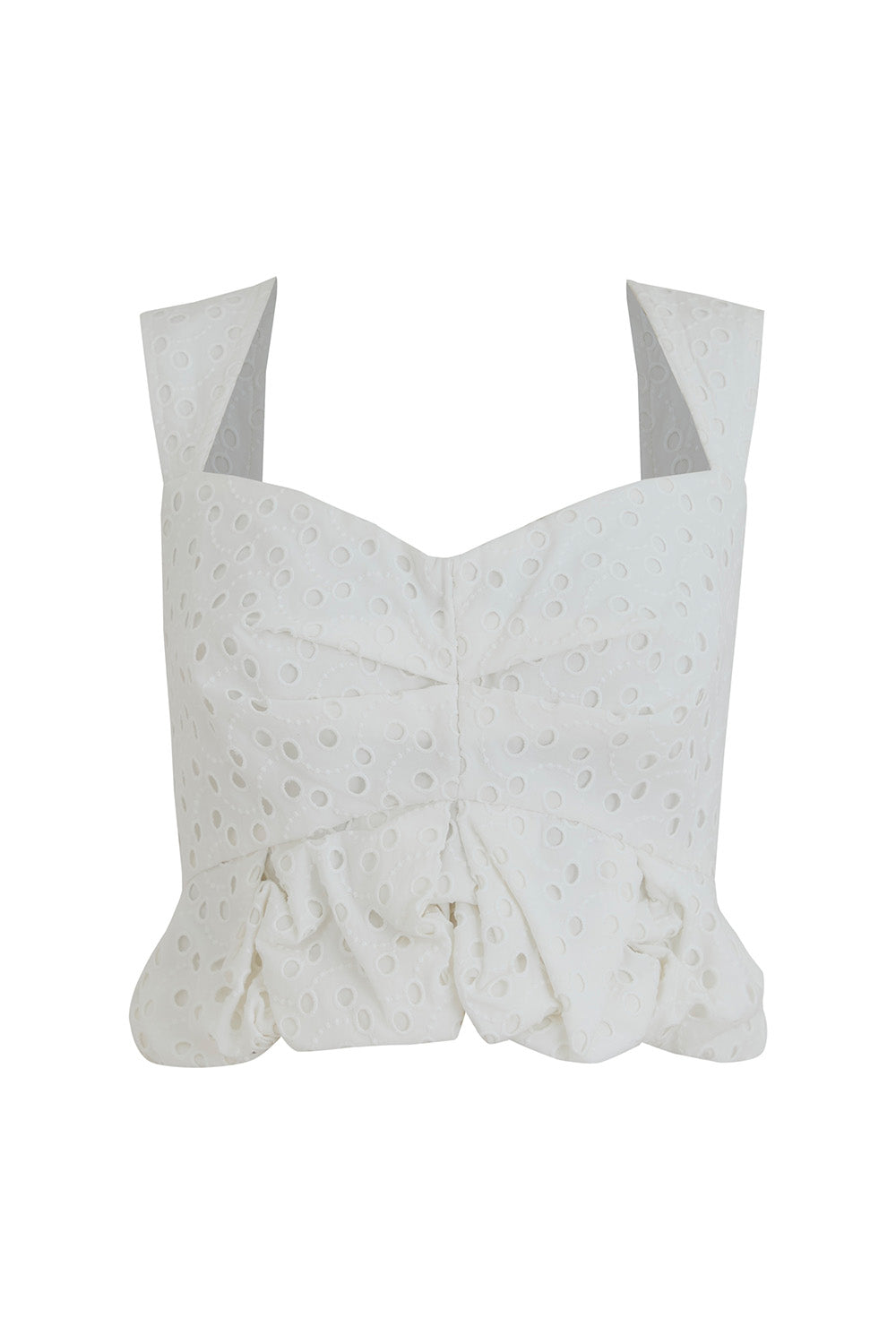Crop top alma blanco