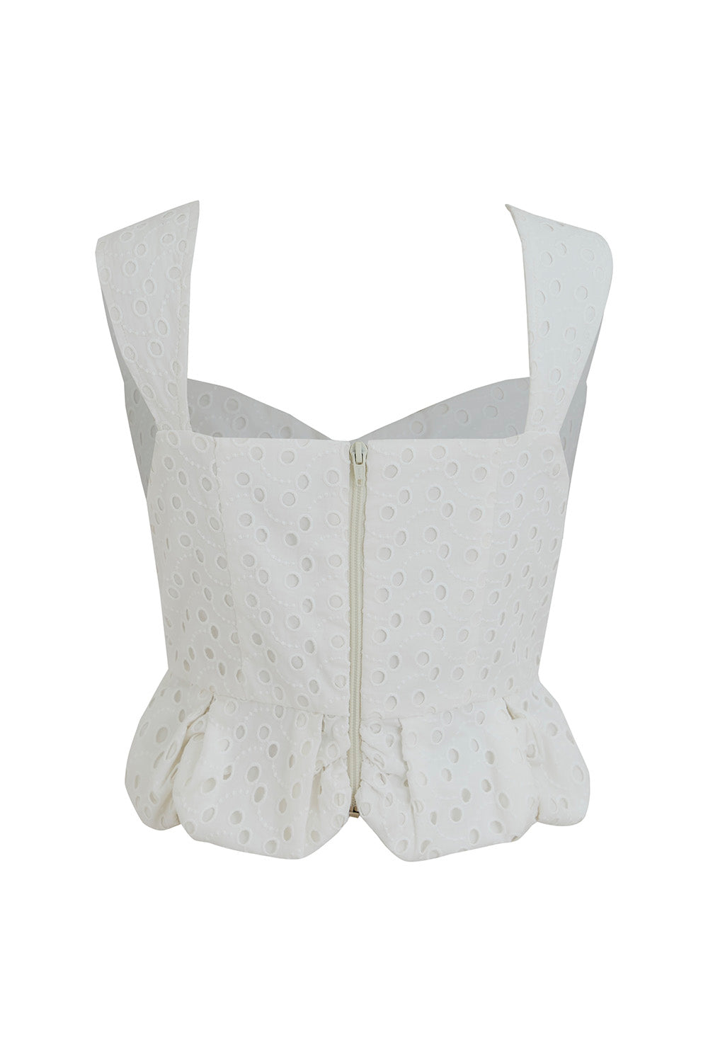 Crop top alma blanco