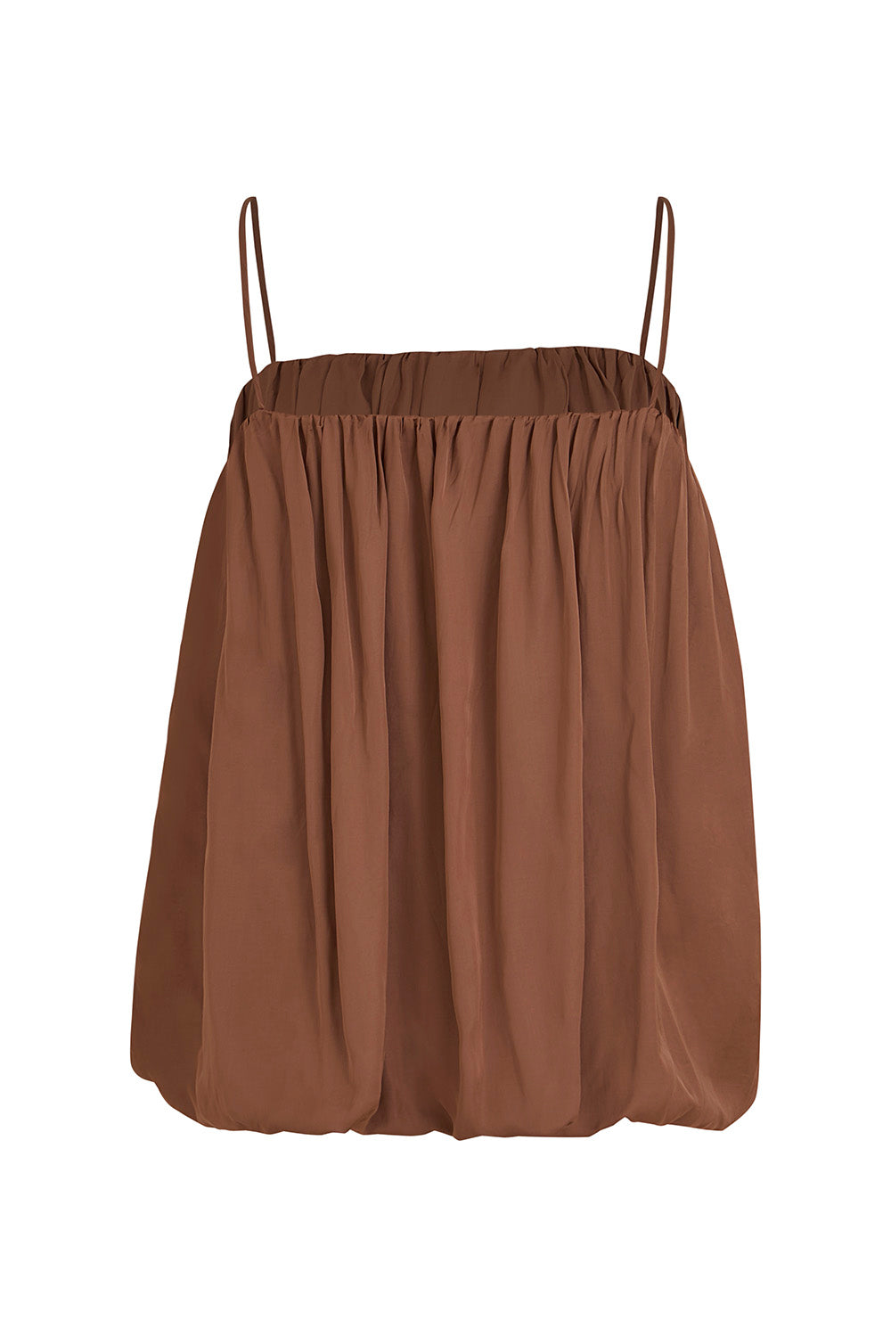 Blusa solana coffee