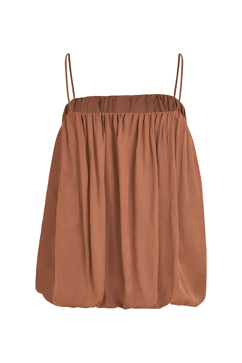 Blusa solana coffee