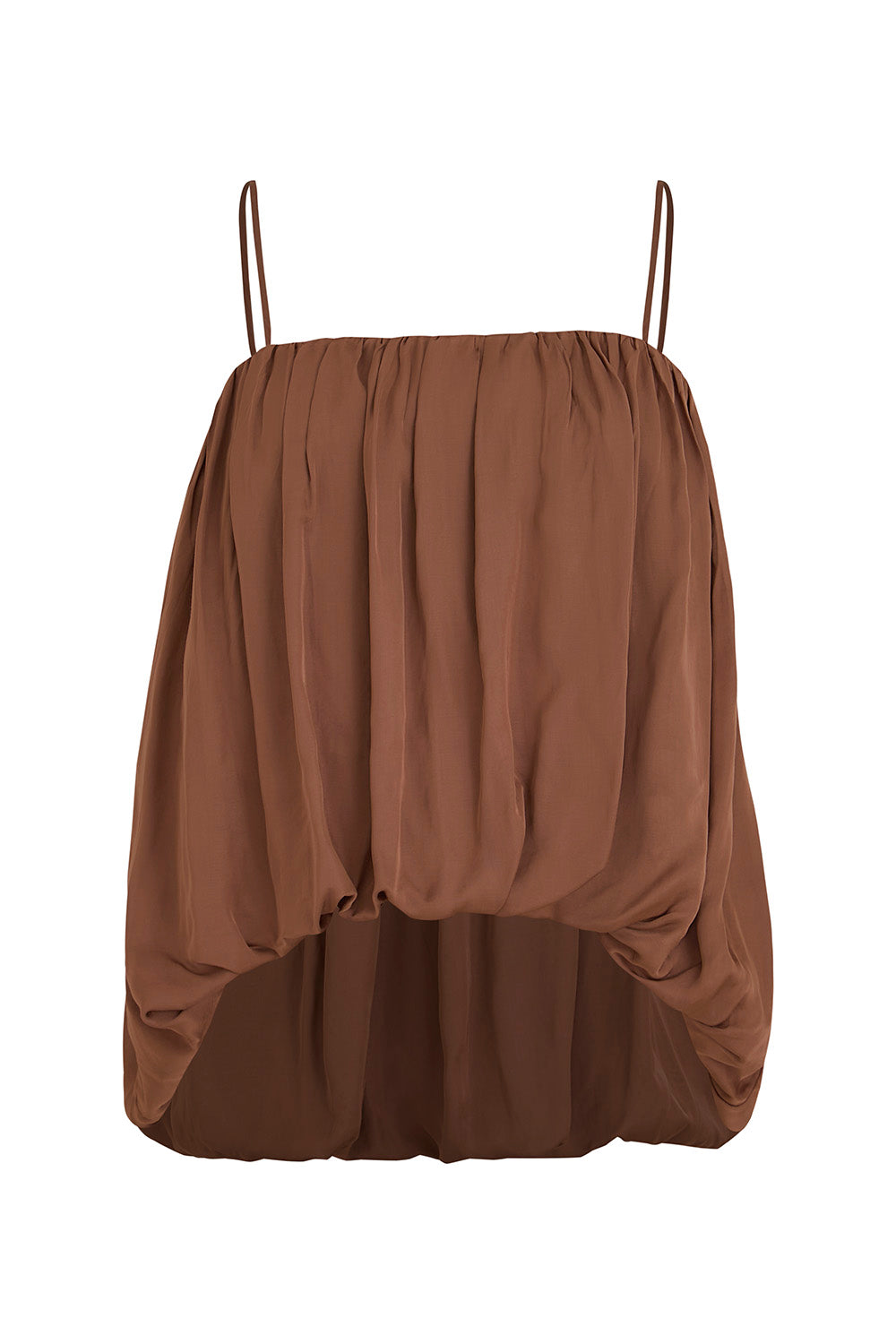 Blusa solana coffee