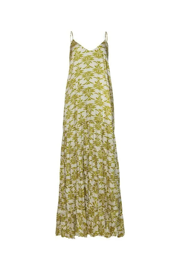 Vestido Una Tarde en Paris pistacho