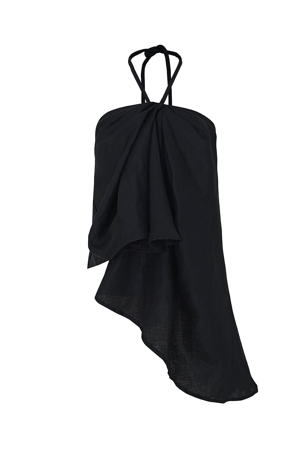 Blusa onda dorata negro