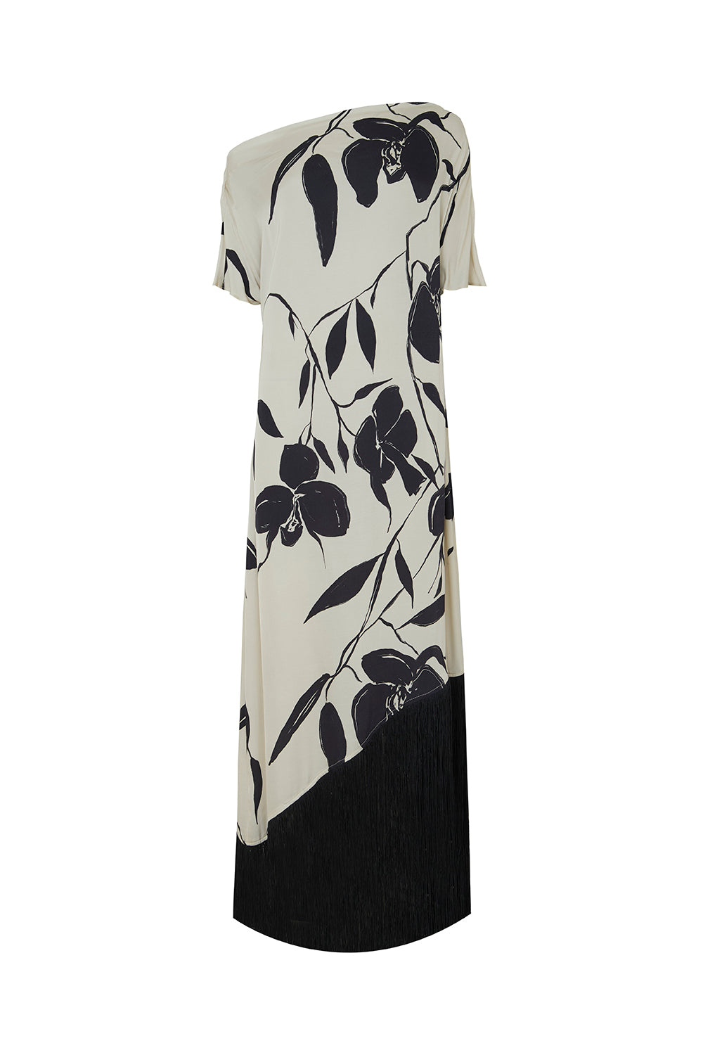 Vestido luce di orchidea negro natural