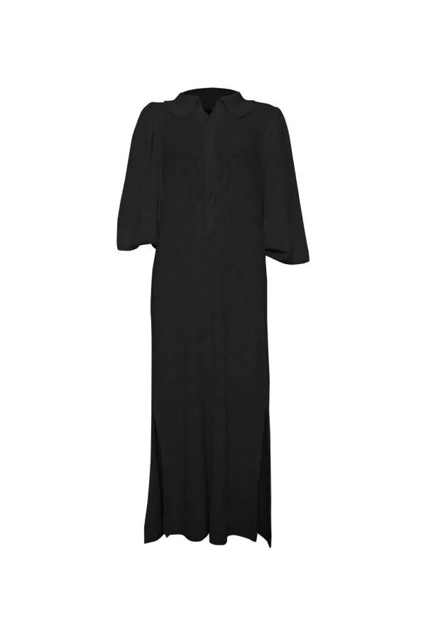 Vestido Herenia Textil Negro