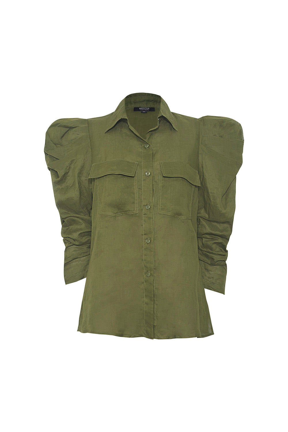 Camisa Tamara Verde Oscuro