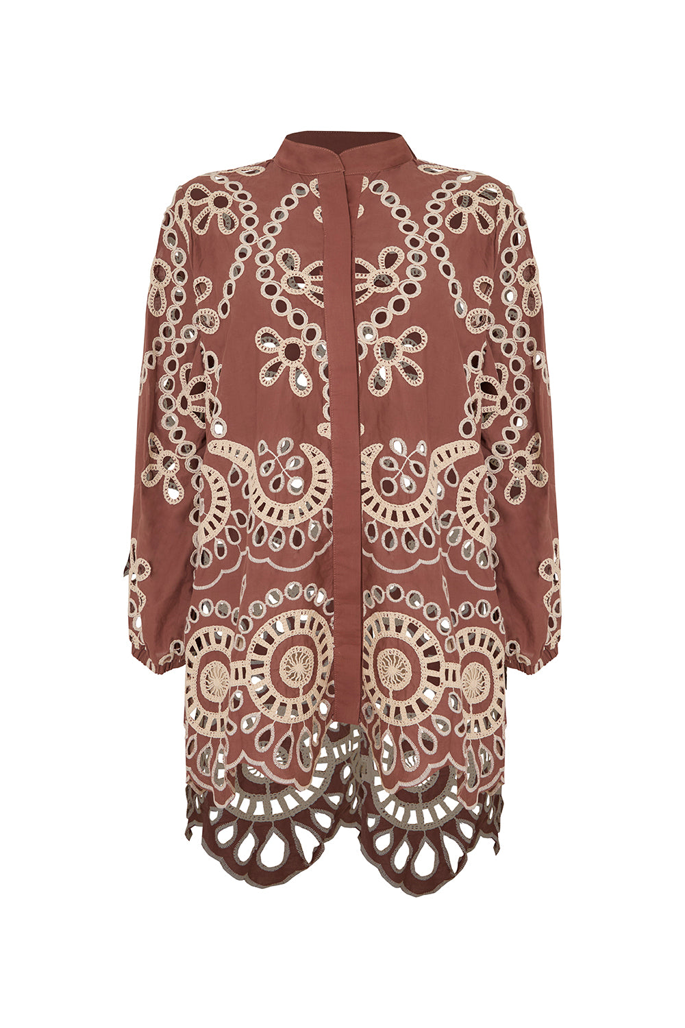 Camisa elena Coffee