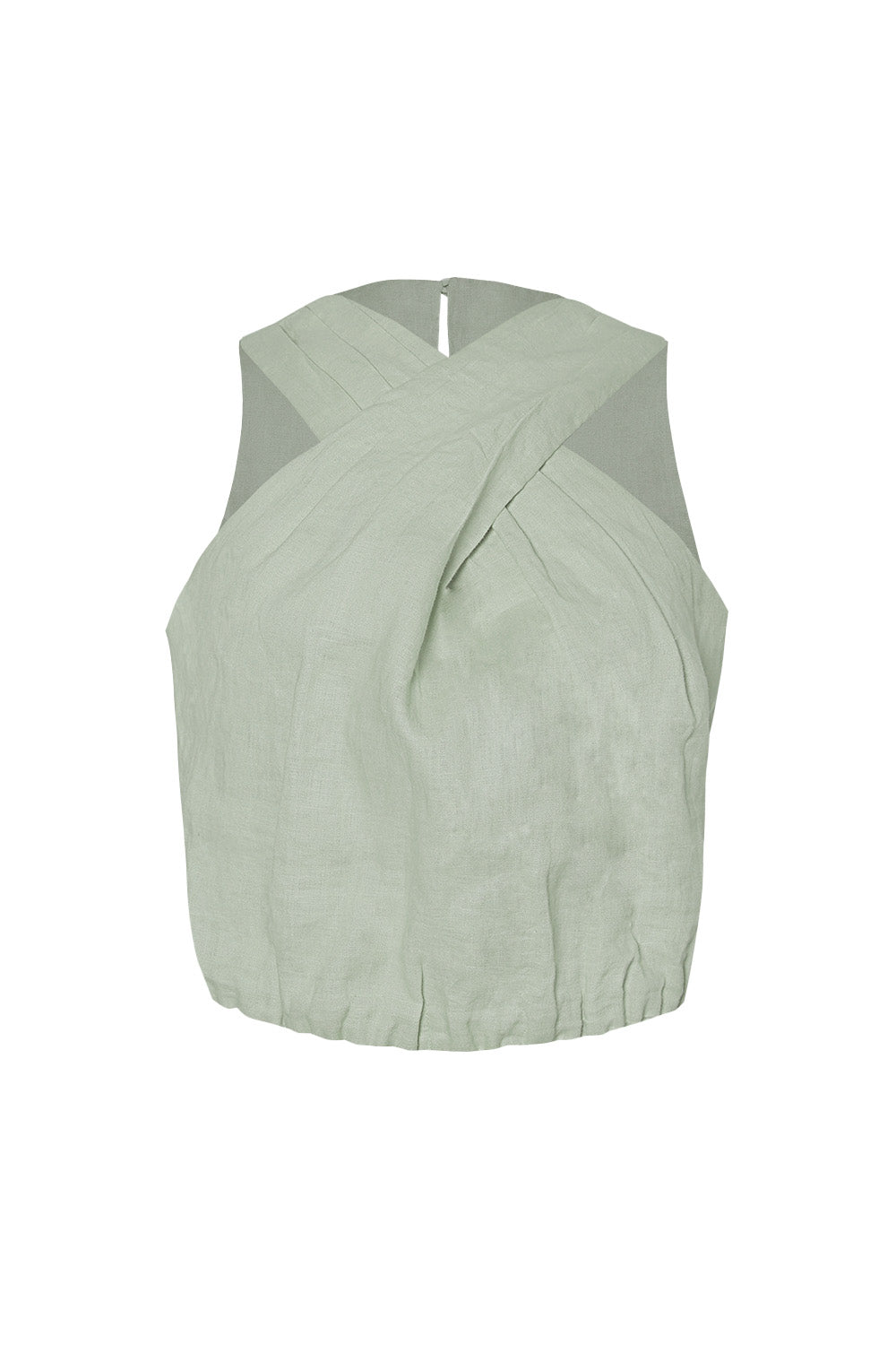Crop top vereda sage