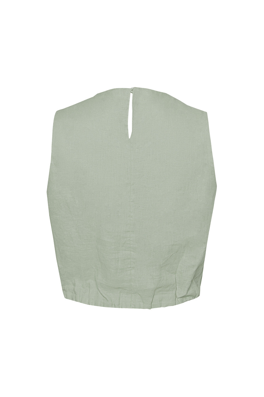 Crop top vereda sage