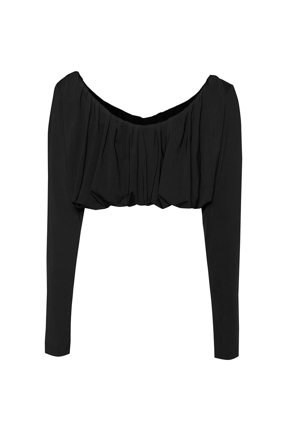 Crop Top Cadaques negro