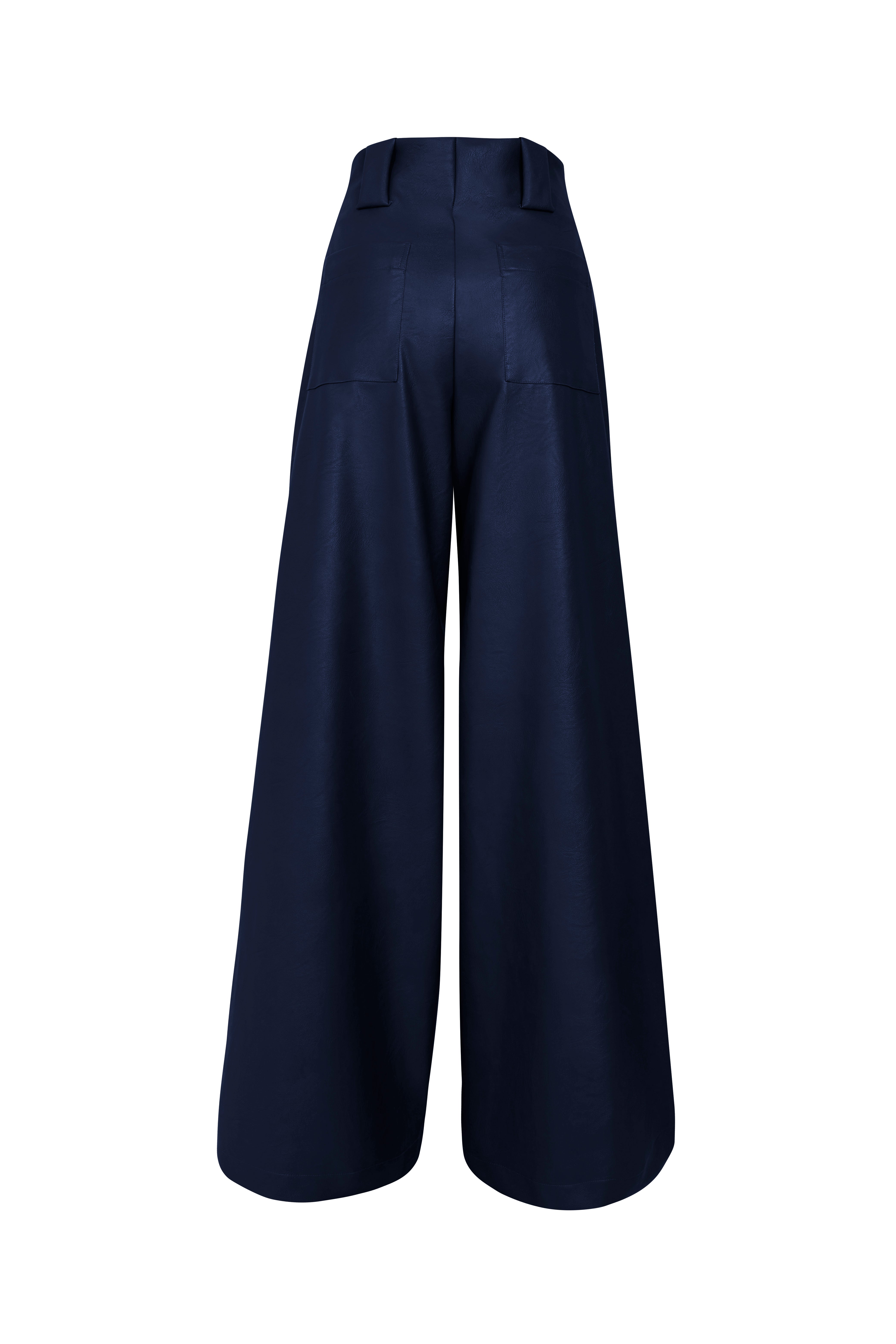 Pantalon New paulette Azul cuerina