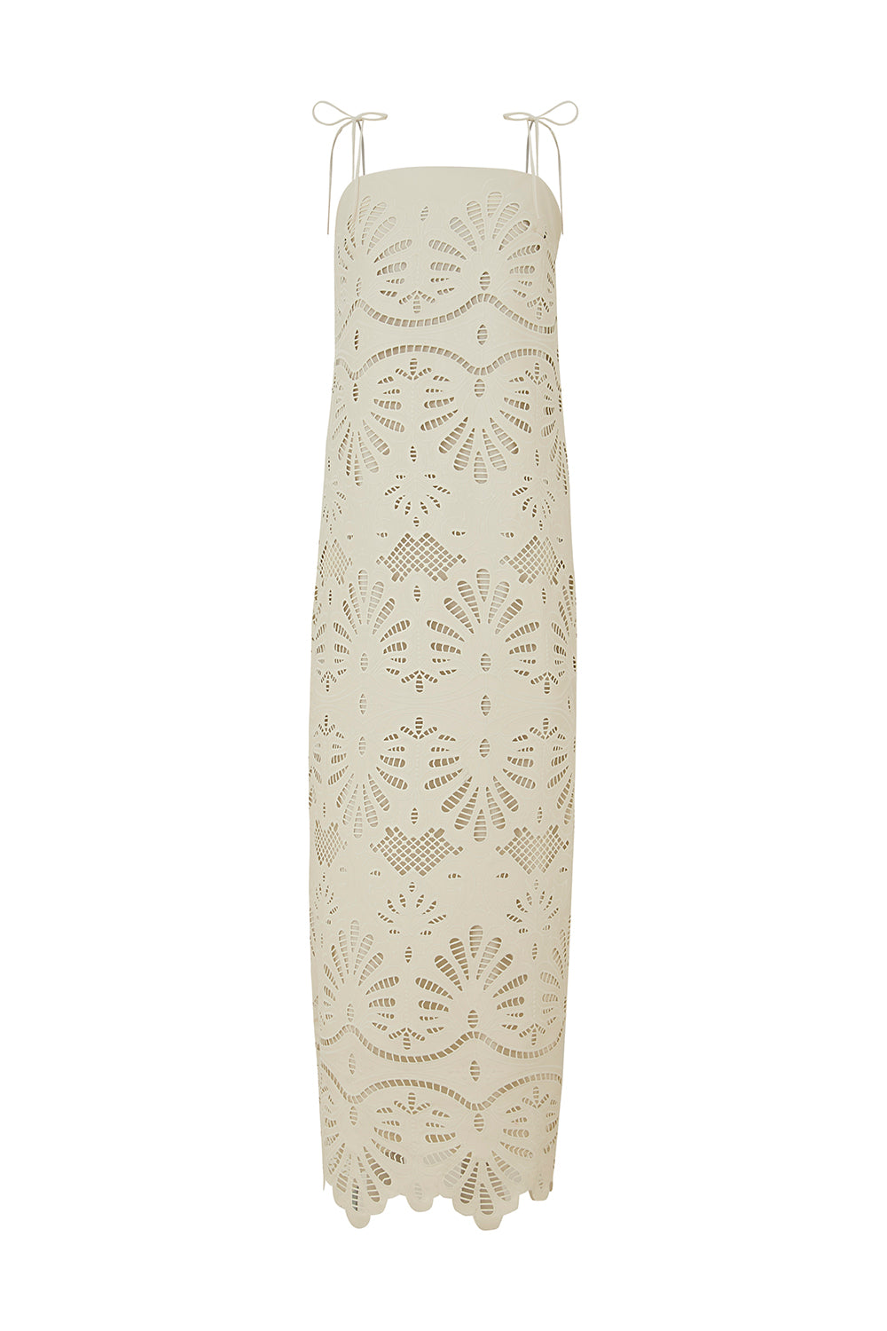Vestido loren crema