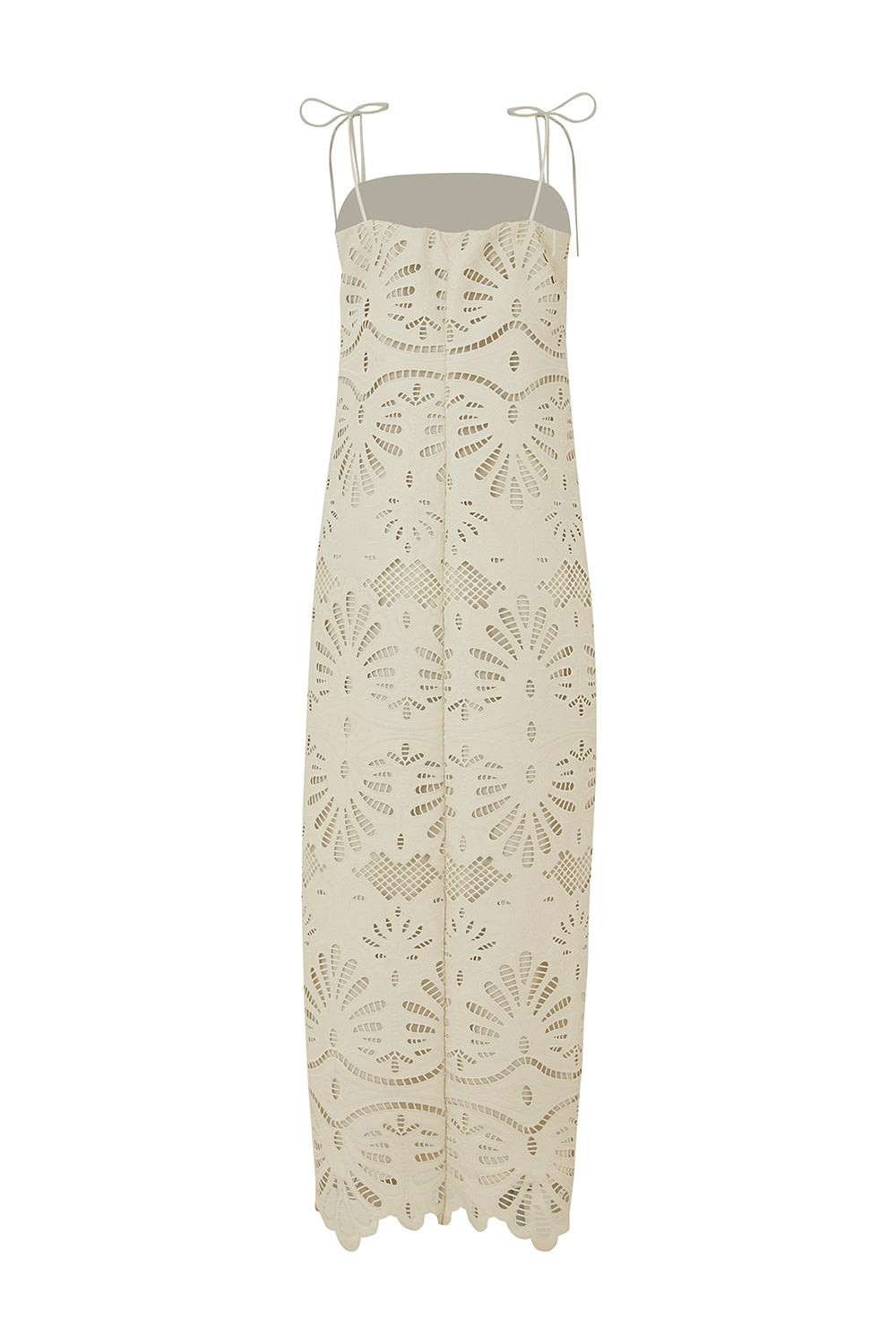 Vestido loren crema