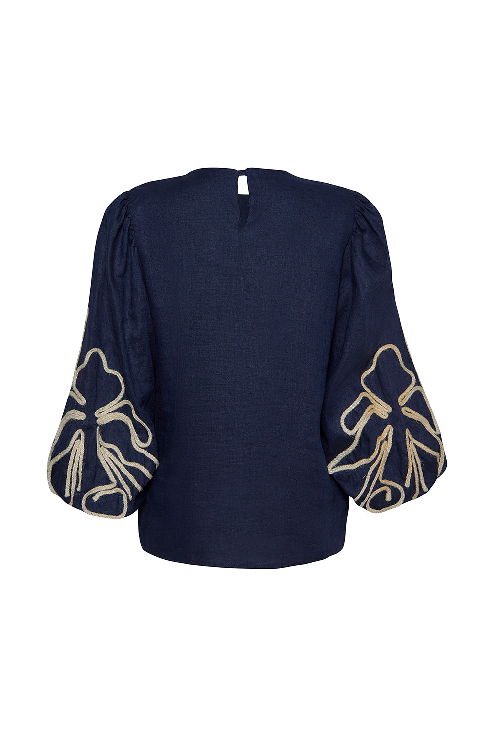 Dreams of the soul Blouse Navy blue