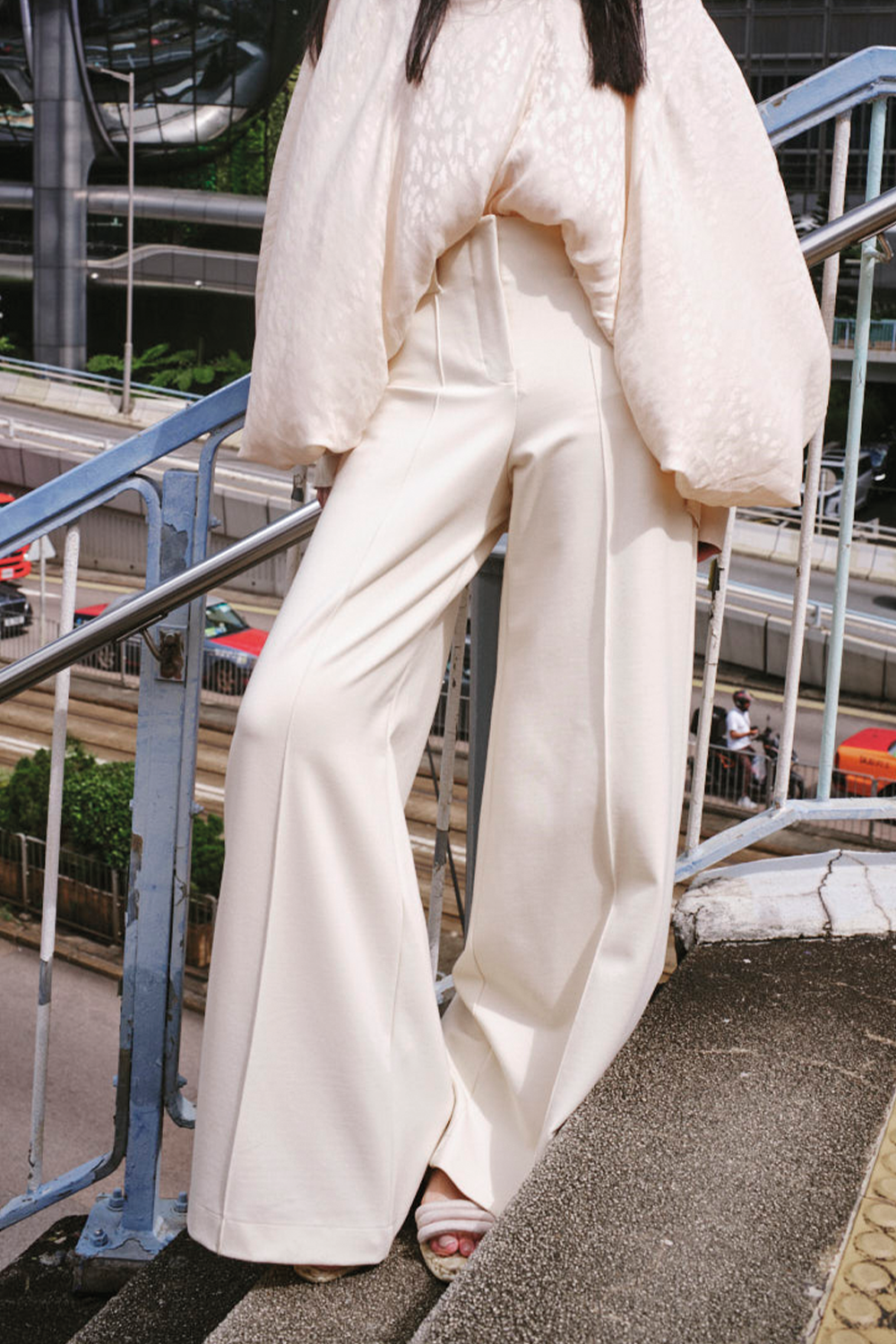 Pantalón new paulette vainilla