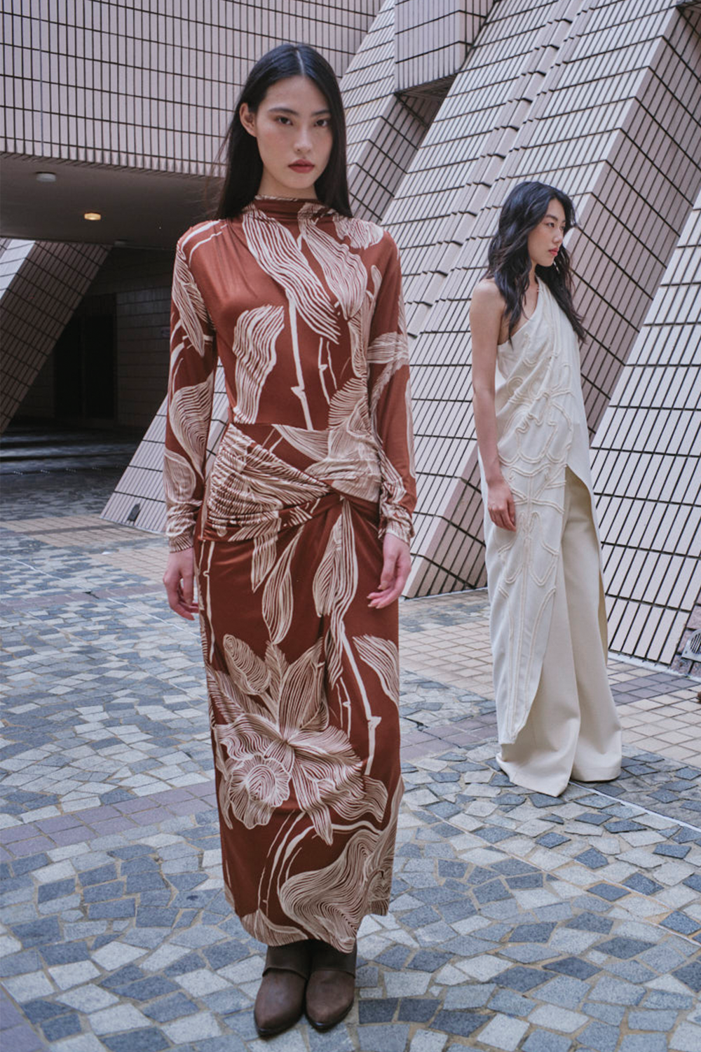 Vestido velvet wu moca