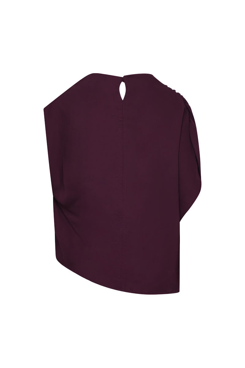 Blusa tibet dark purple