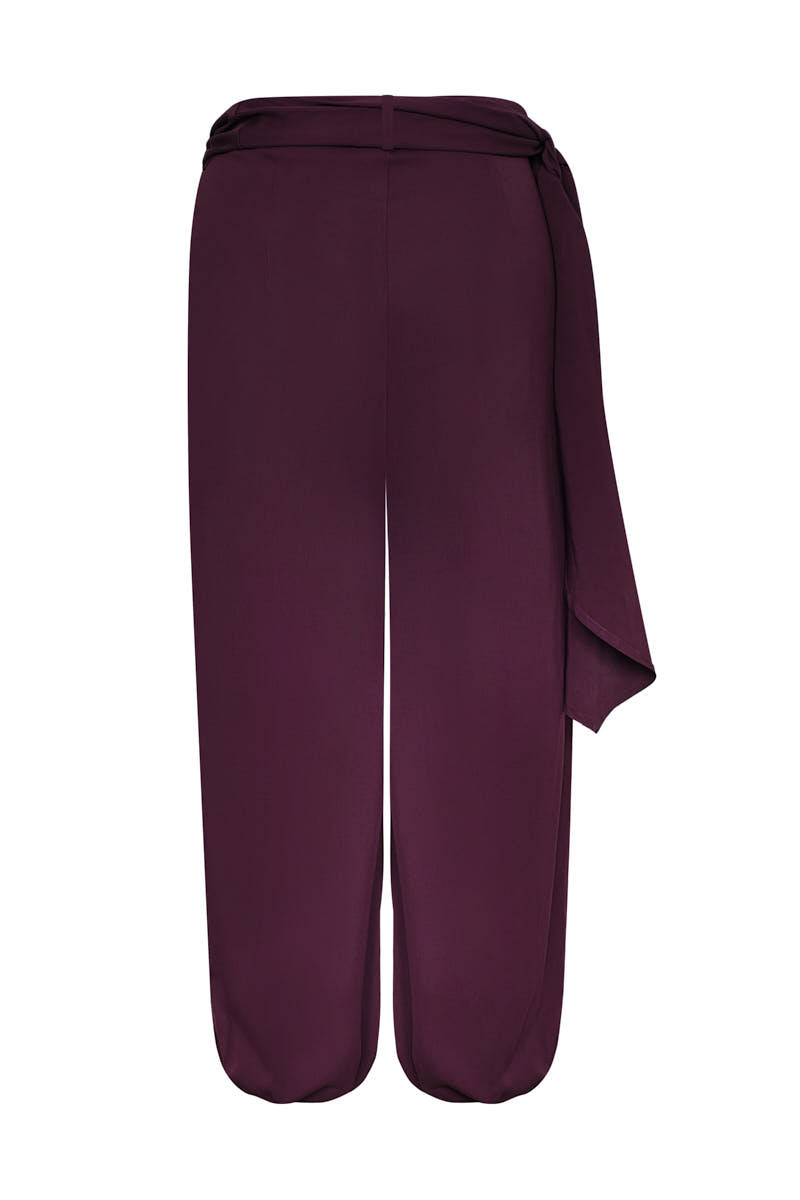 Pantalón valle dorado dark purple