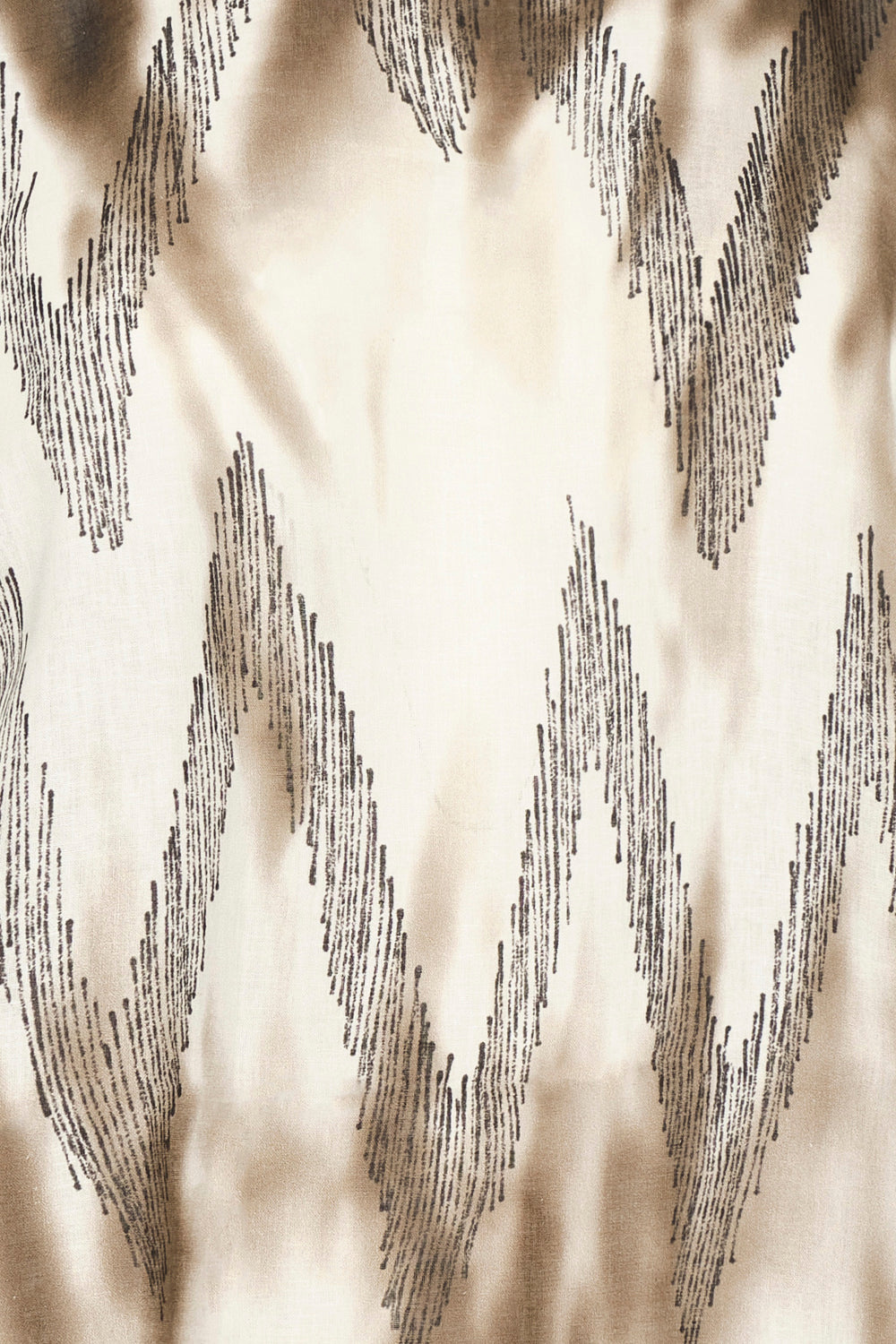 Blusa Kumba ivory coffee