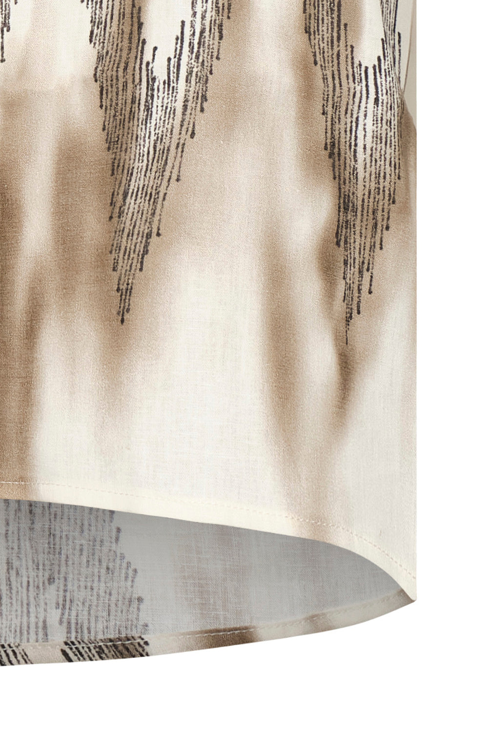 Blusa Kumba ivory coffee