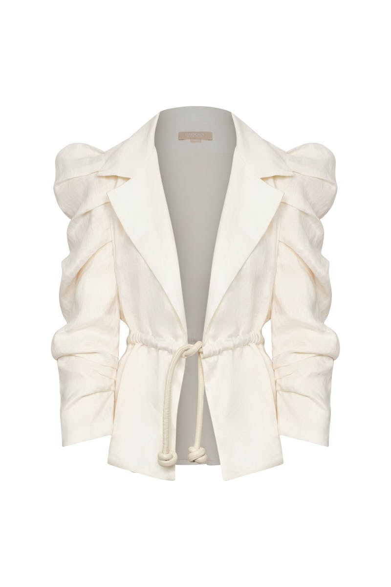 Blazer niebla vainilla