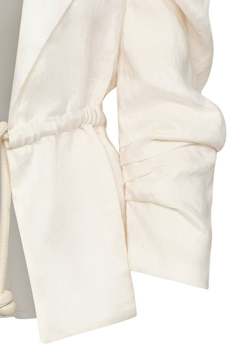 Blazer niebla vainilla
