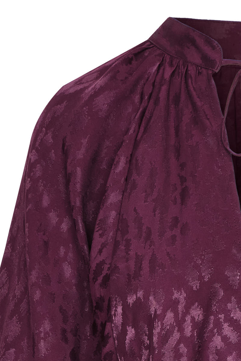 Blusa salento mio dark purple