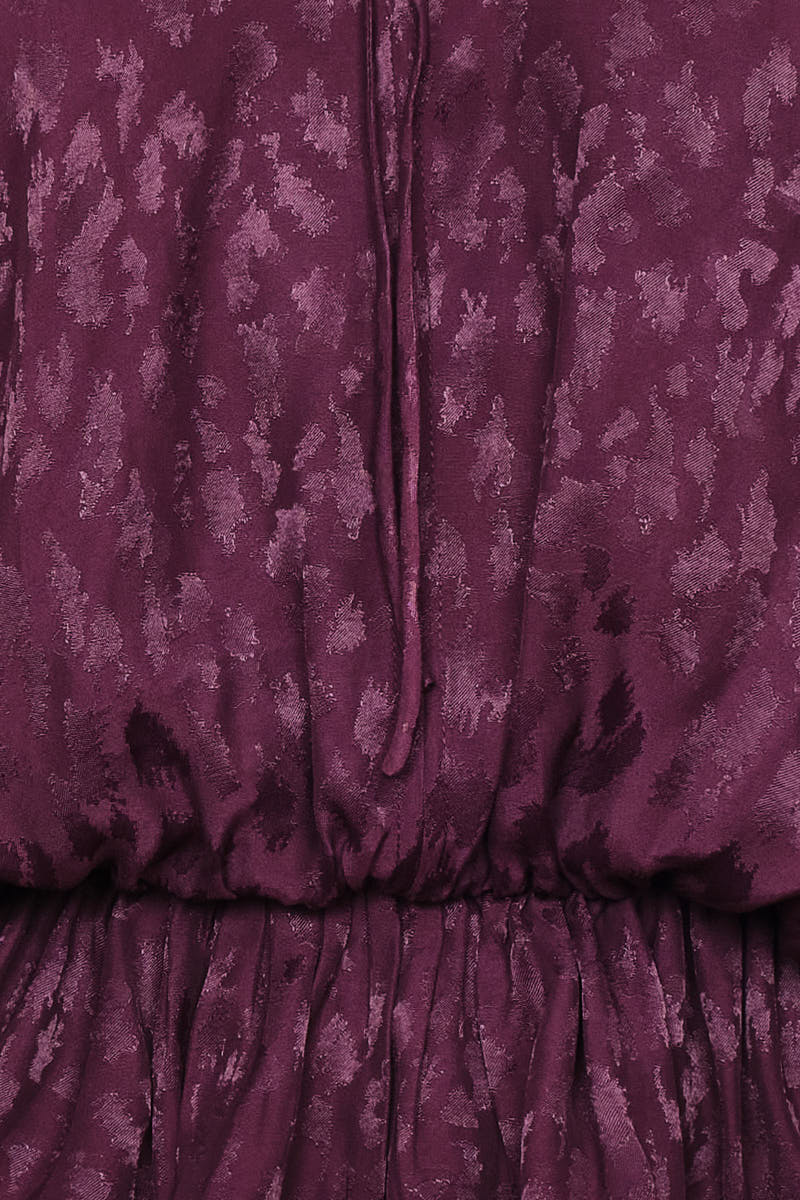 Blusa salento mio dark purple