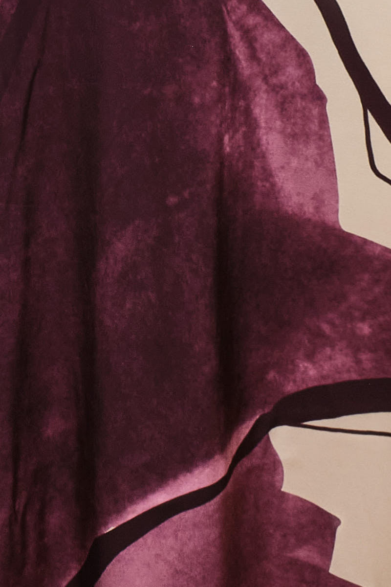 Vestido alba dark purple