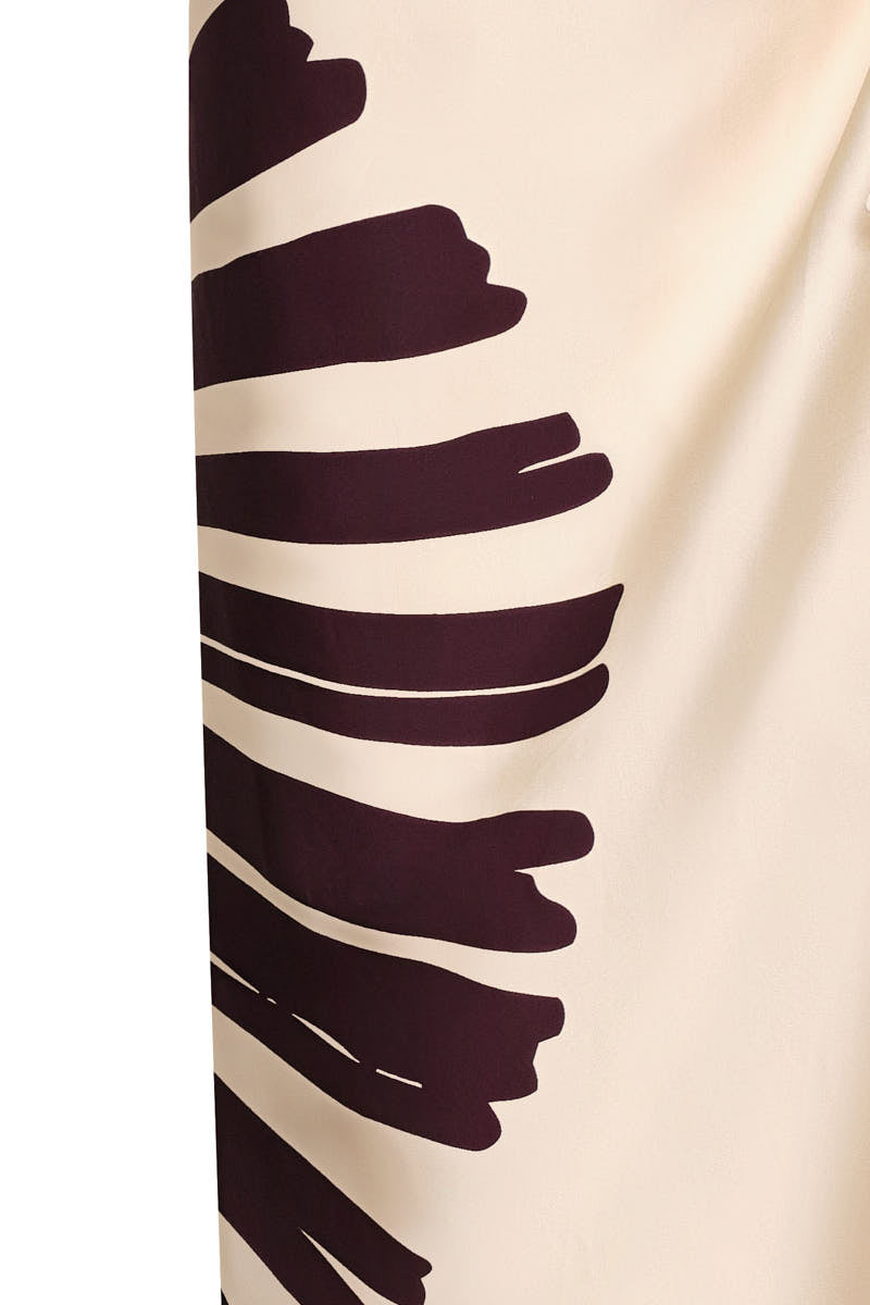 Falda montecarlo ivory purple