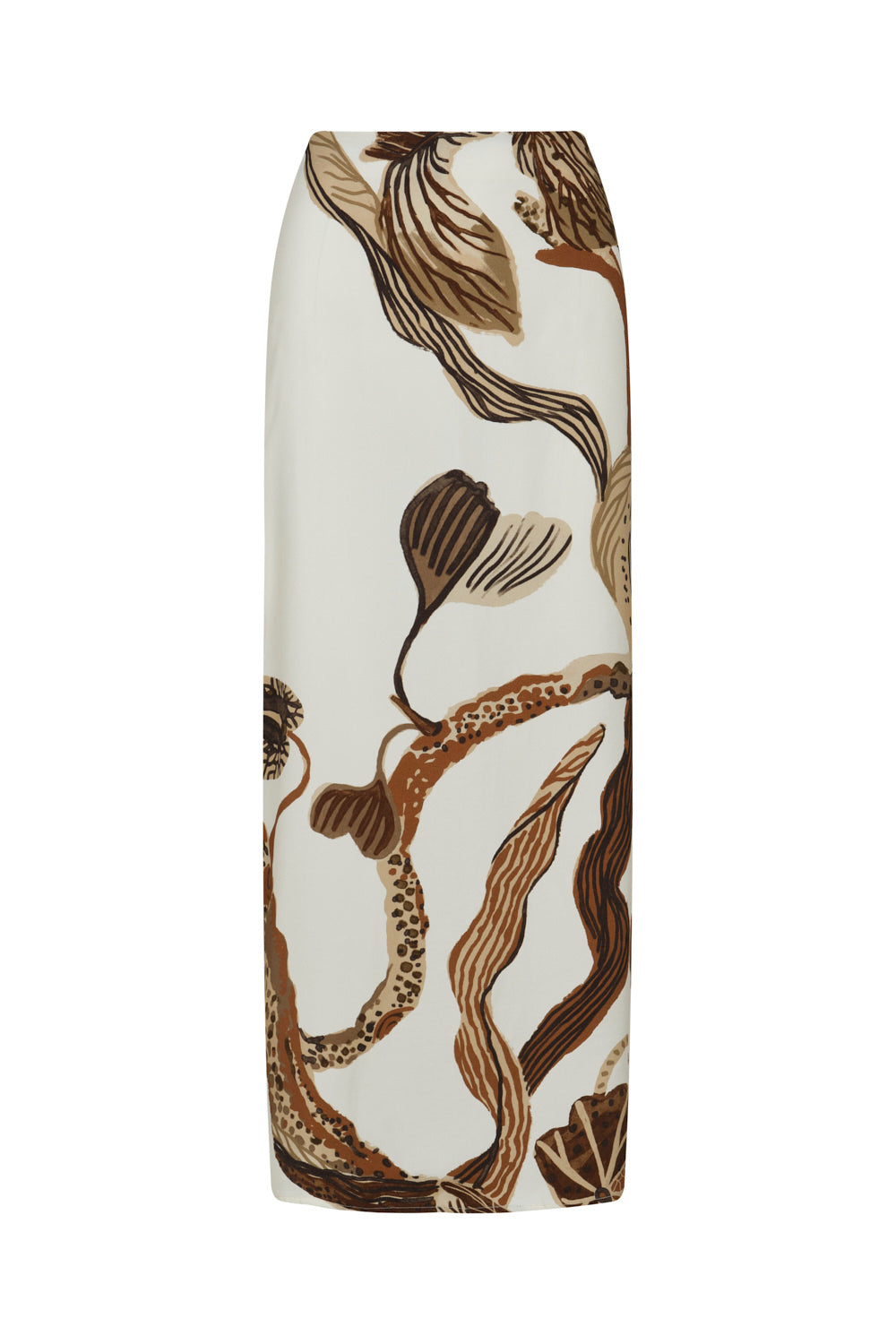 Falda arabela ivory coffee