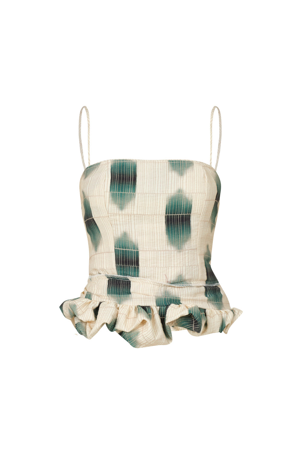 Crop top Maia esmeralda