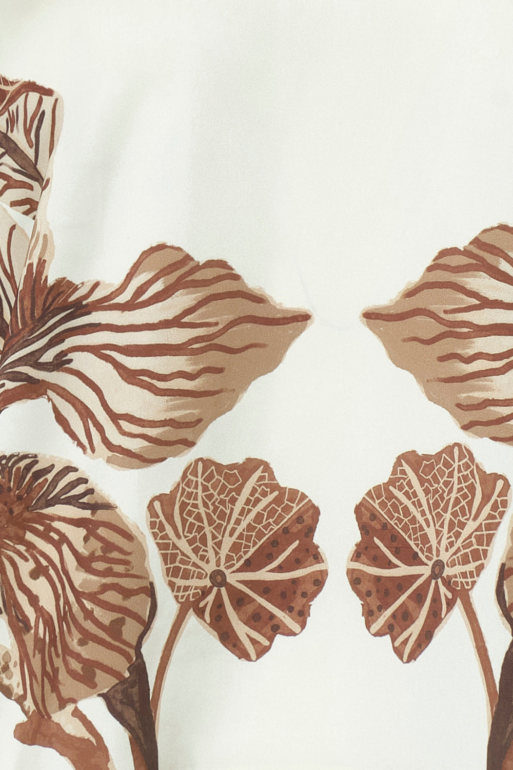 Camiseta lourdes ivory coffee