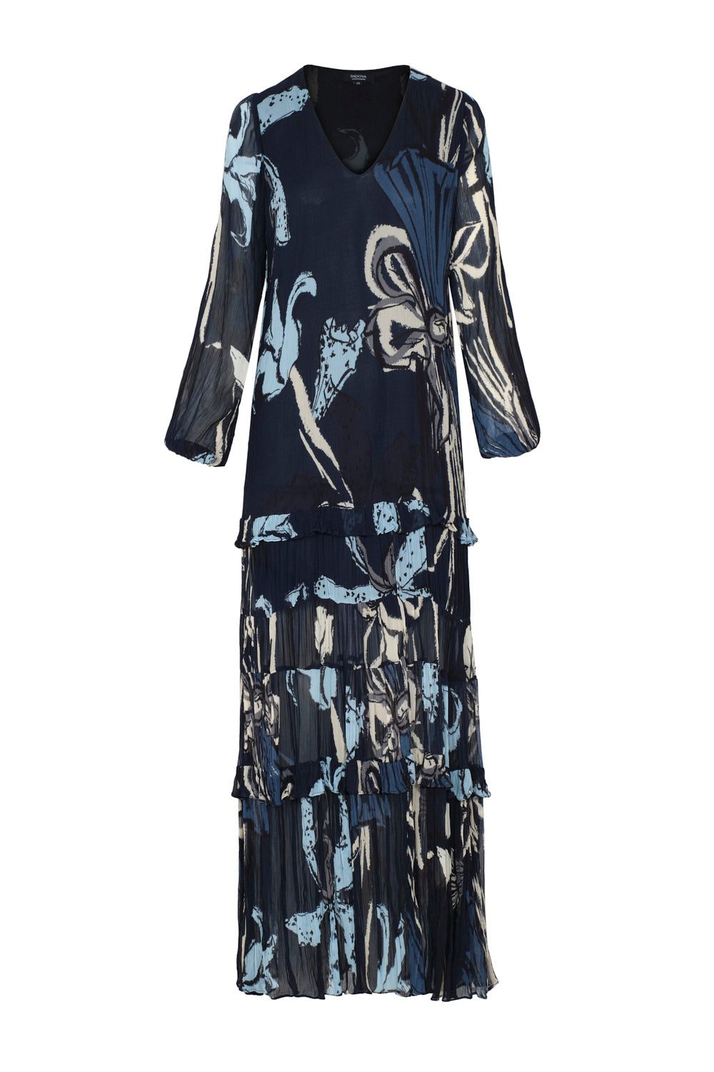 Vestido new bruma azul navy