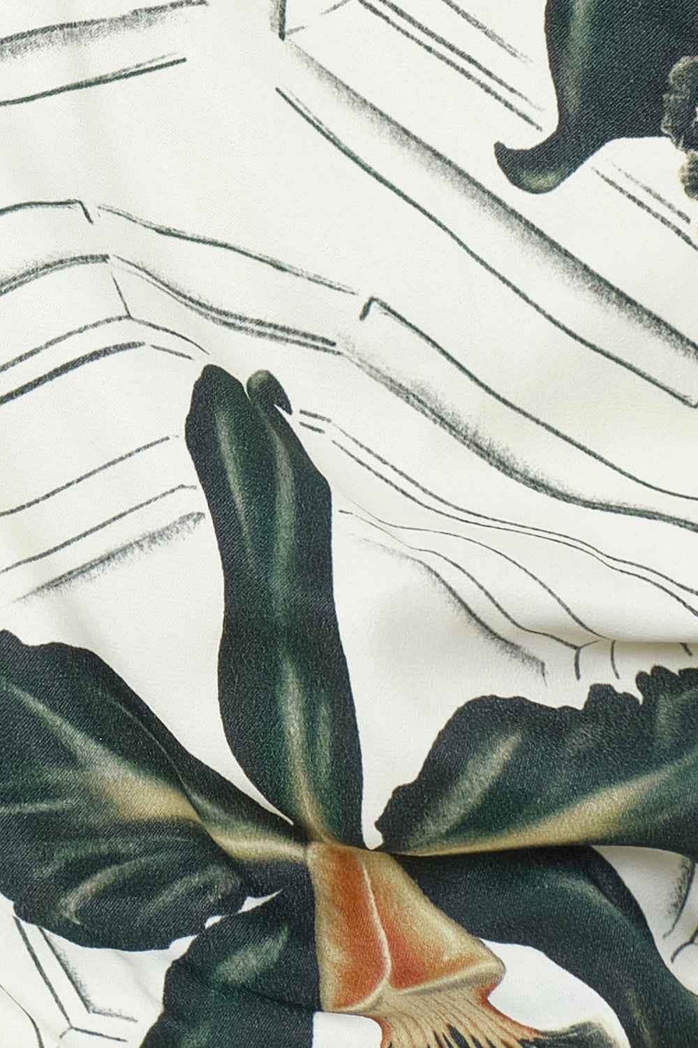 Blusa mathiola ivory verde