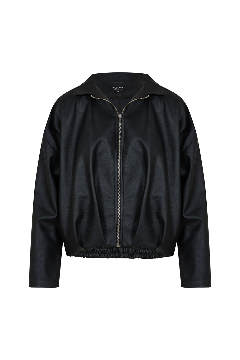 Chaqueta Chasse negro cuerina