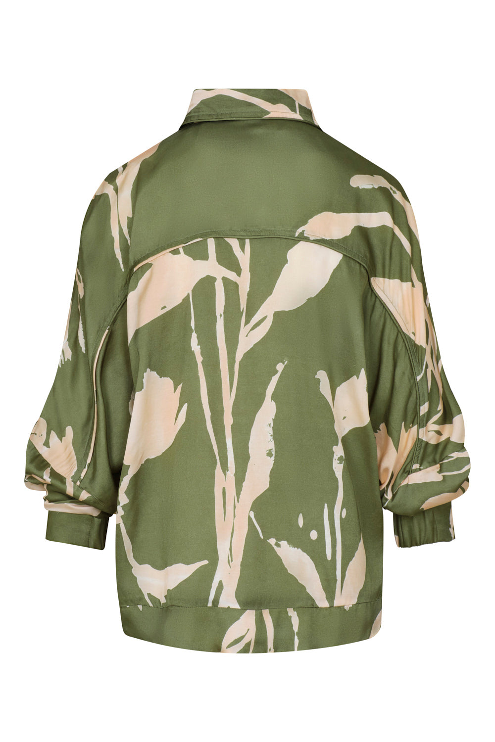 Saco oliva moss pink